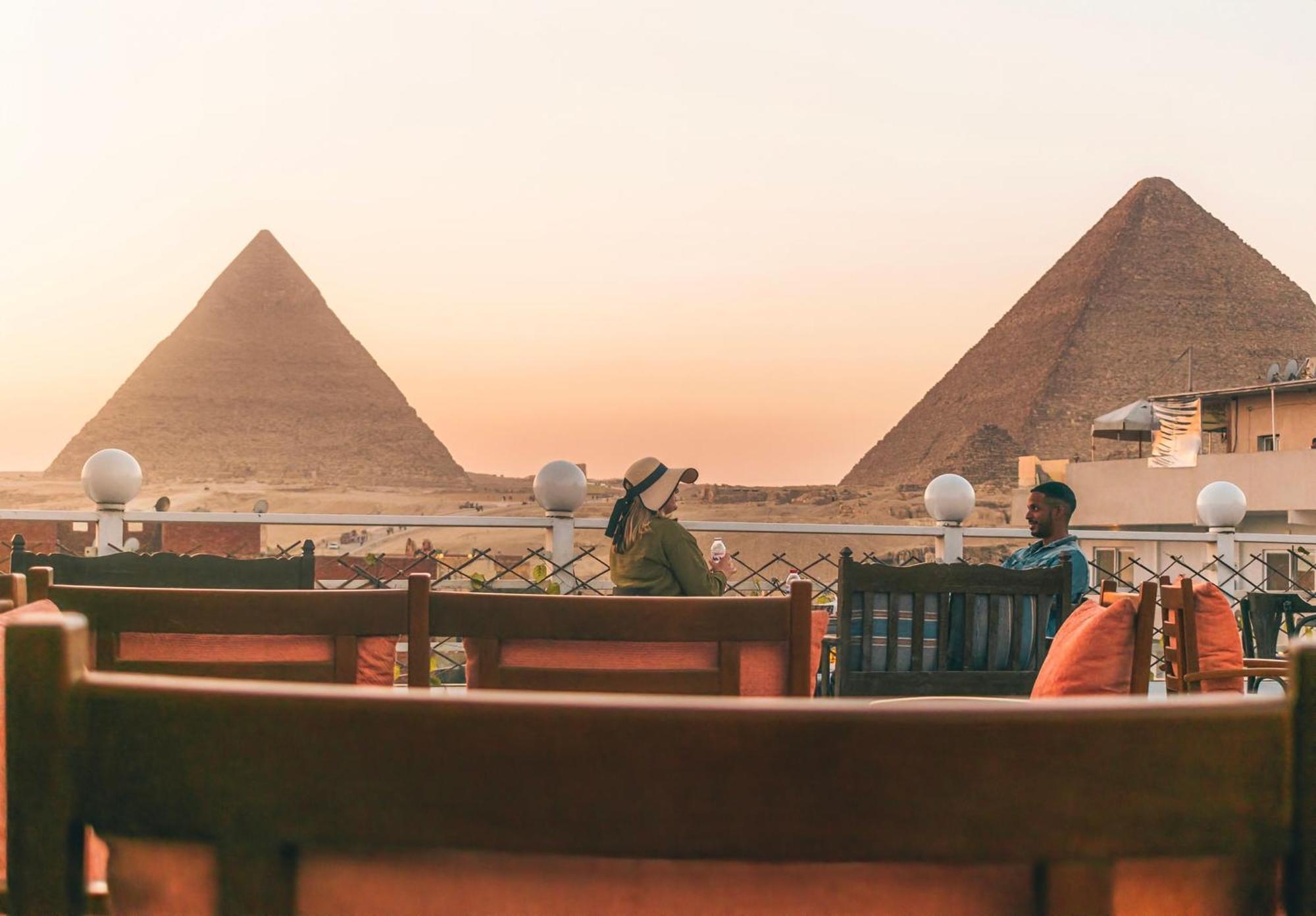 Jimmy Pyramids Hotel Kafret el-Gabal Kültér fotó