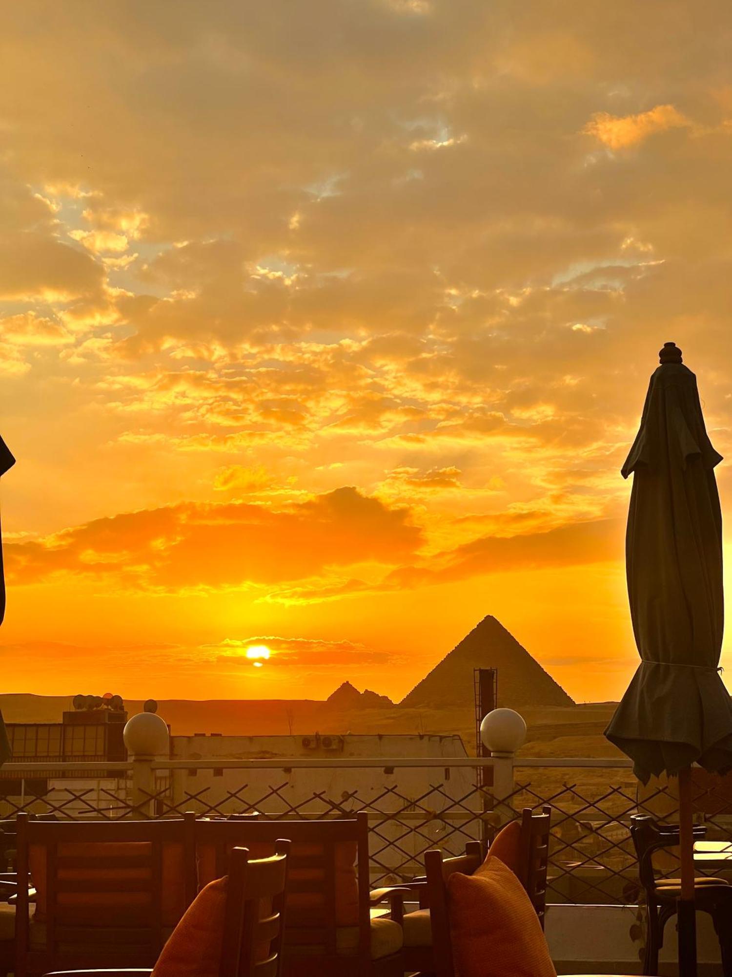 Jimmy Pyramids Hotel Kafret el-Gabal Kültér fotó