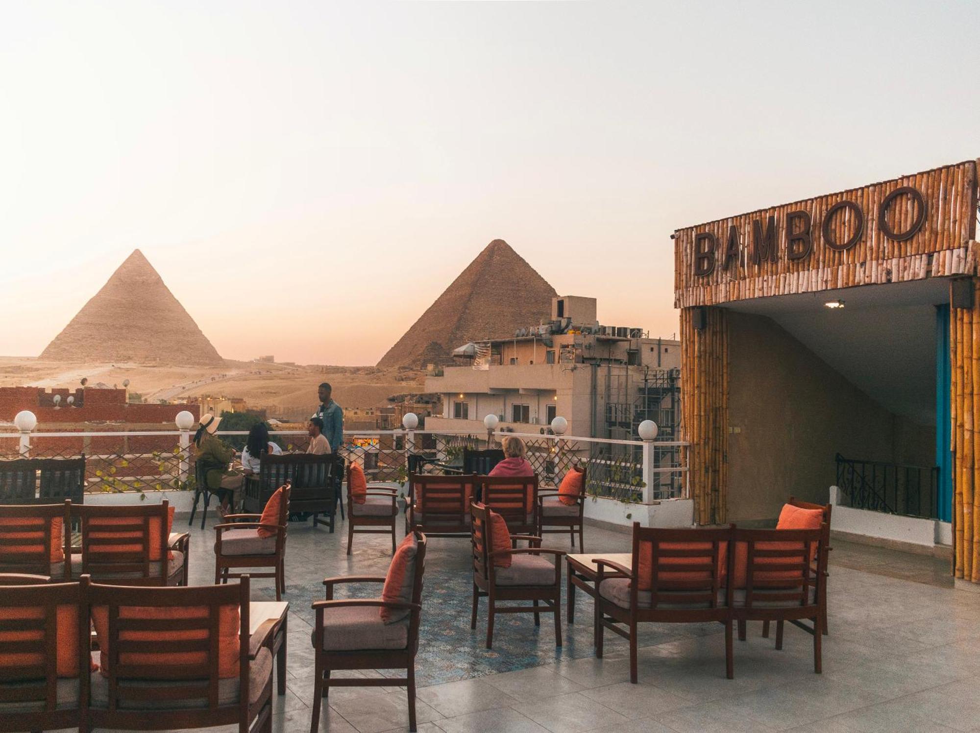 Jimmy Pyramids Hotel Kafret el-Gabal Kültér fotó
