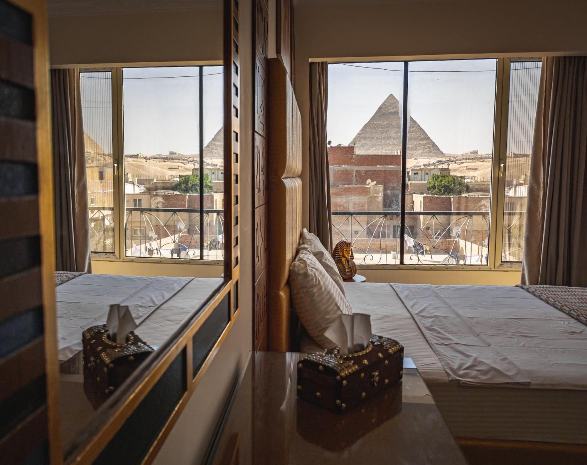 Jimmy Pyramids Hotel Kafret el-Gabal Kültér fotó