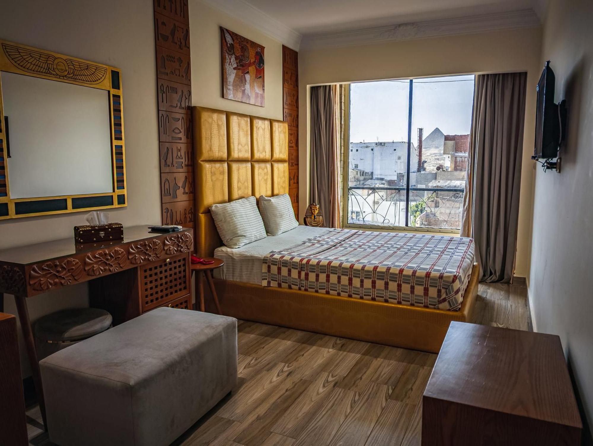 Jimmy Pyramids Hotel Kafret el-Gabal Kültér fotó
