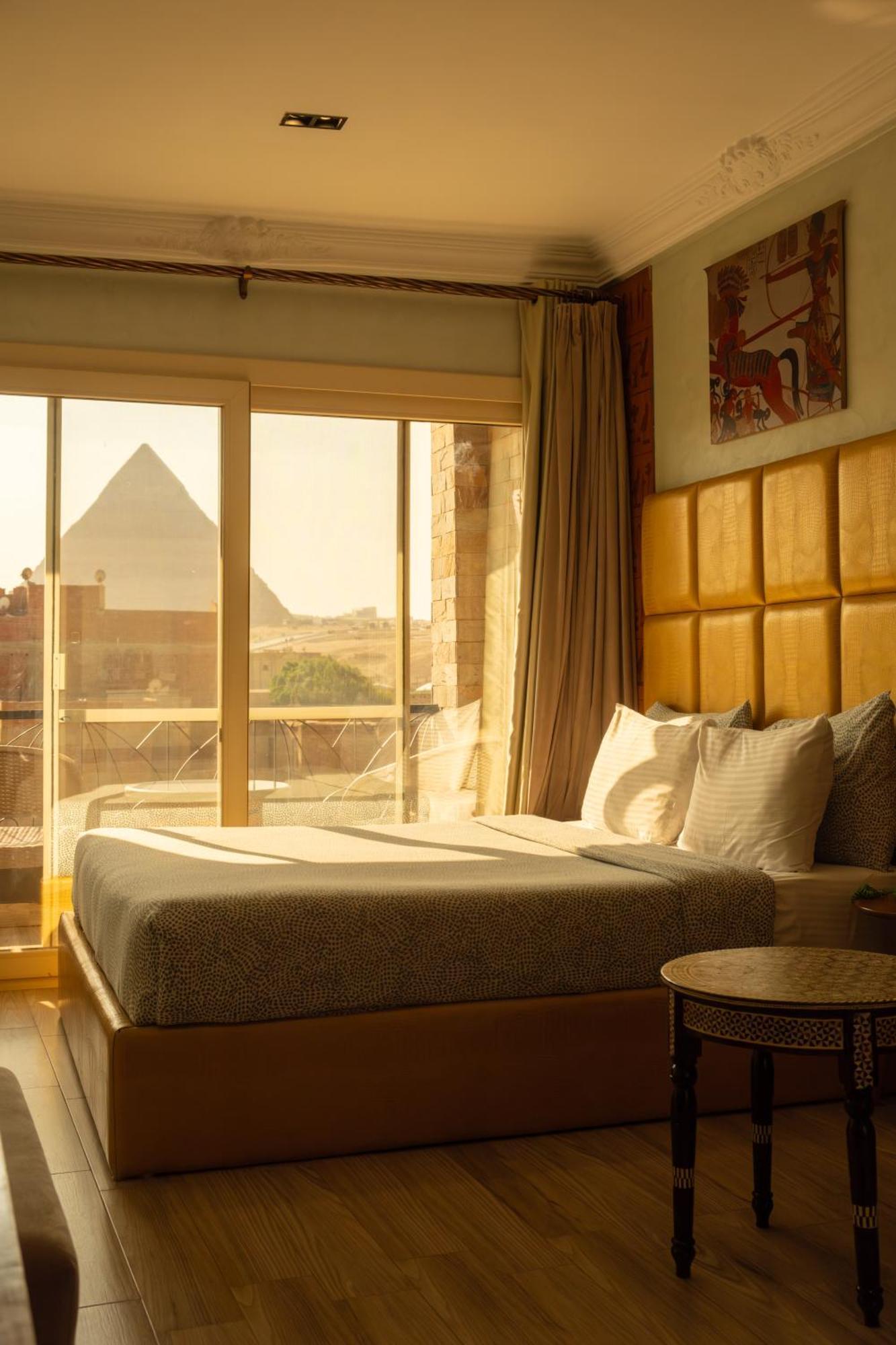 Jimmy Pyramids Hotel Kafret el-Gabal Kültér fotó