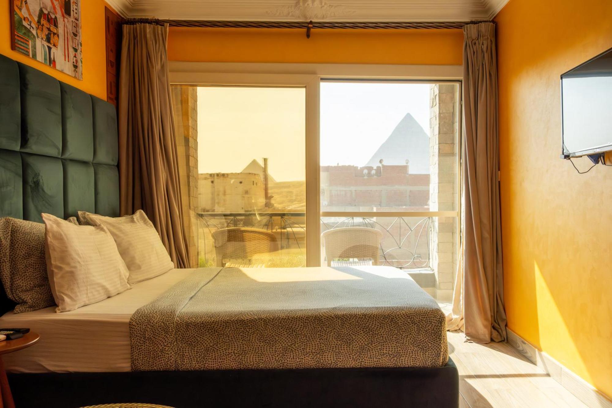 Jimmy Pyramids Hotel Kafret el-Gabal Kültér fotó