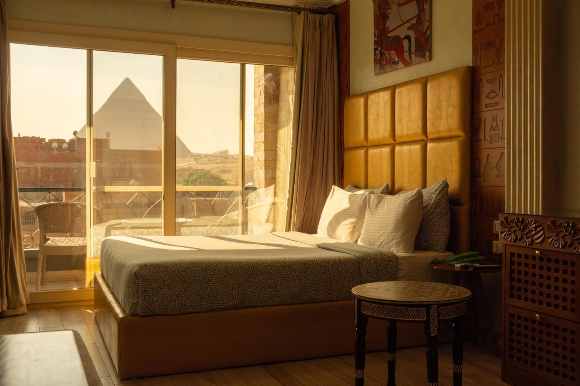Jimmy Pyramids Hotel Kafret el-Gabal Kültér fotó