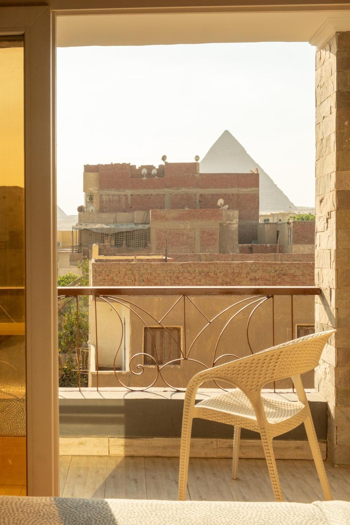 Jimmy Pyramids Hotel Kafret el-Gabal Kültér fotó